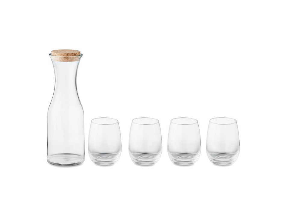 PICCADILLY - Set bicchieri e caraffa in vetr