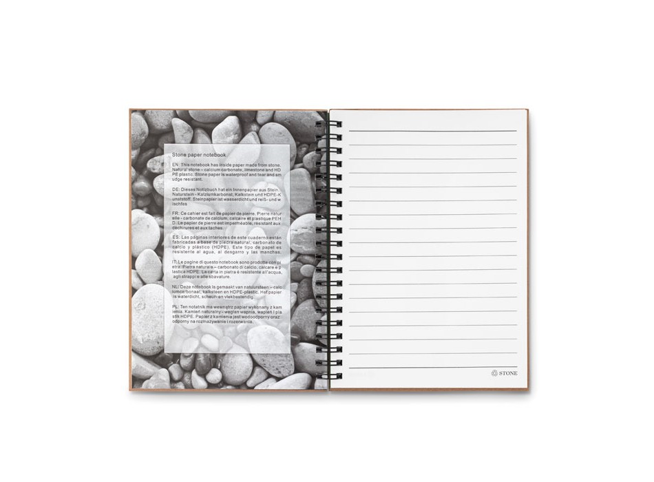 PIEDRA - Taccuino in carta minerale
