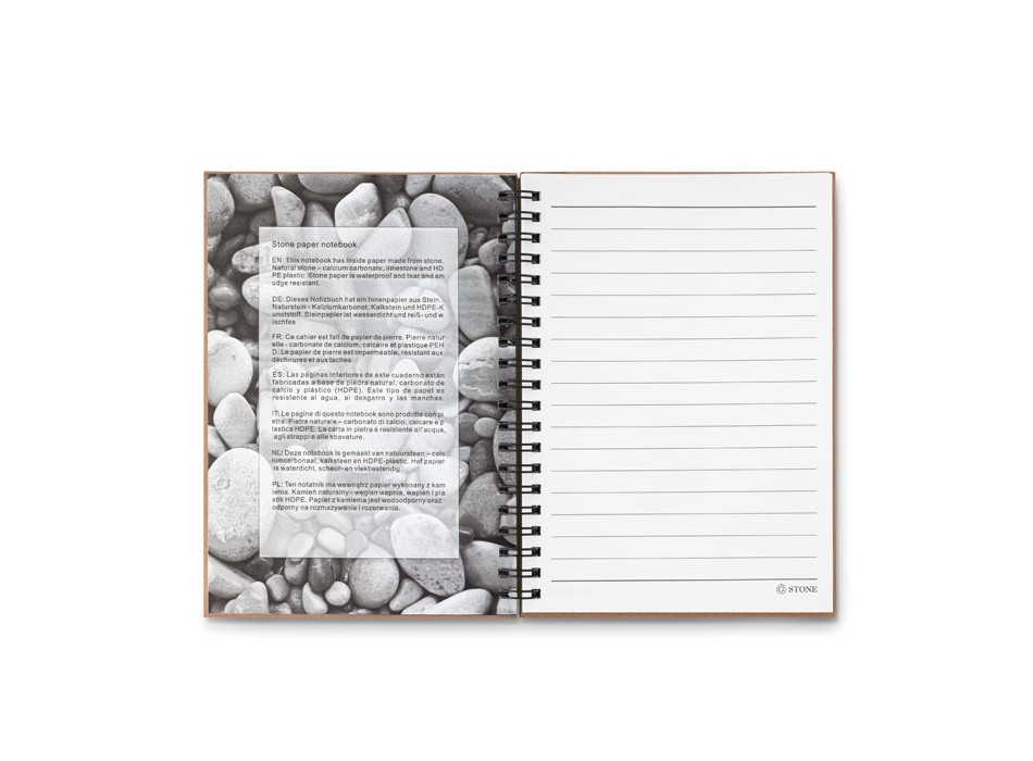 PIEDRA - Taccuino in carta minerale
