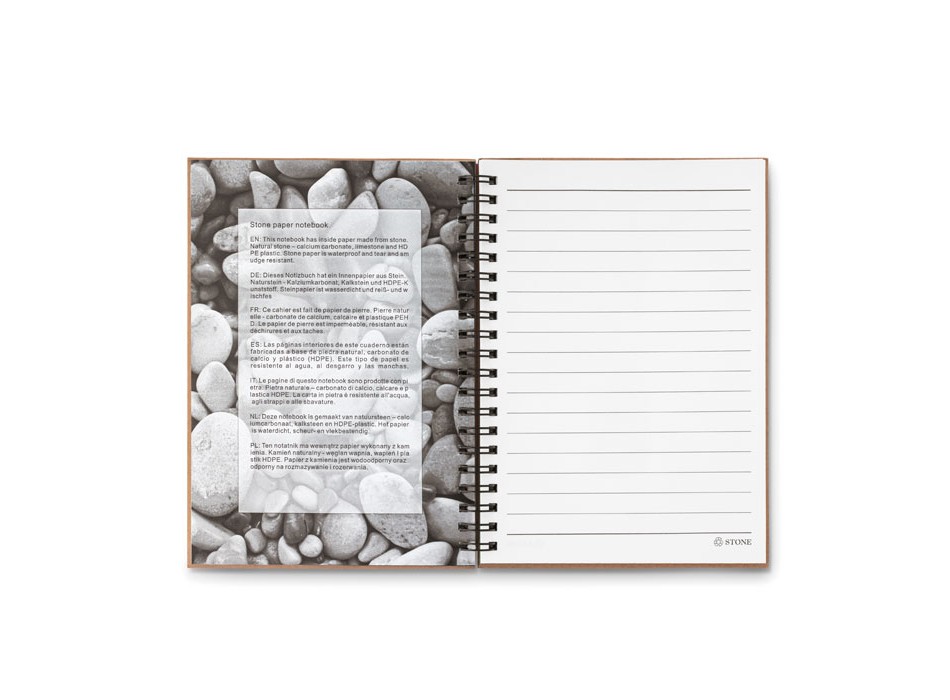 PIEDRA - Taccuino in carta minerale