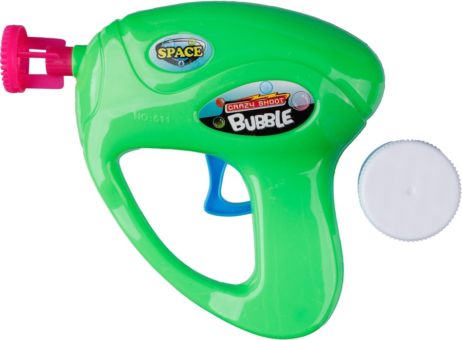 Pistola sparabolle in plastica Hallie