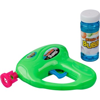 Pistola sparabolle in plastica Hallie