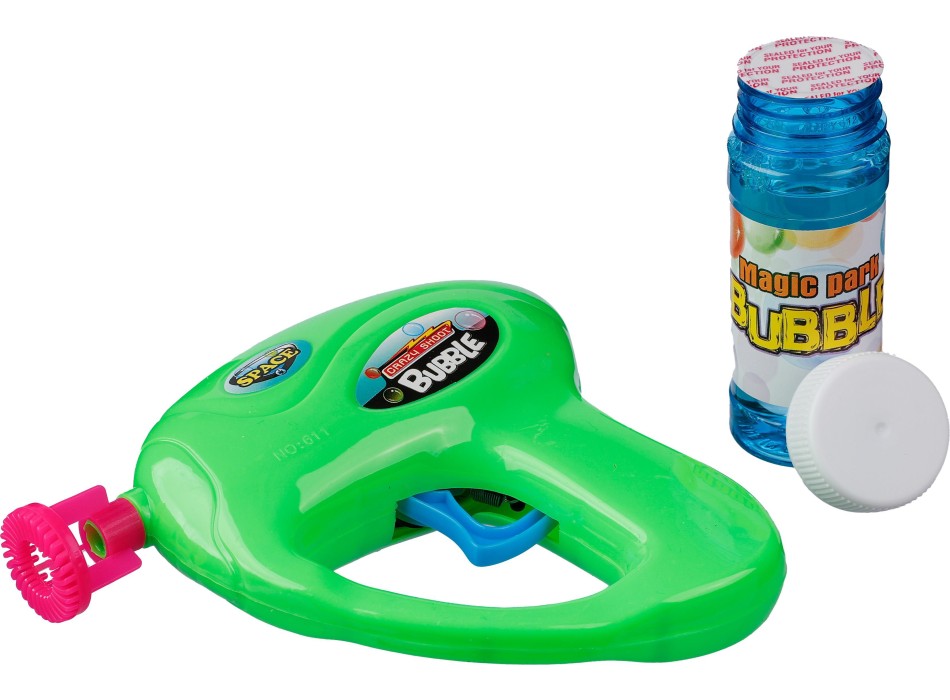 Pistola sparabolle in plastica Hallie