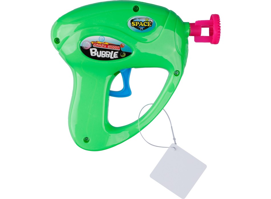 Pistola sparabolle in plastica Hallie