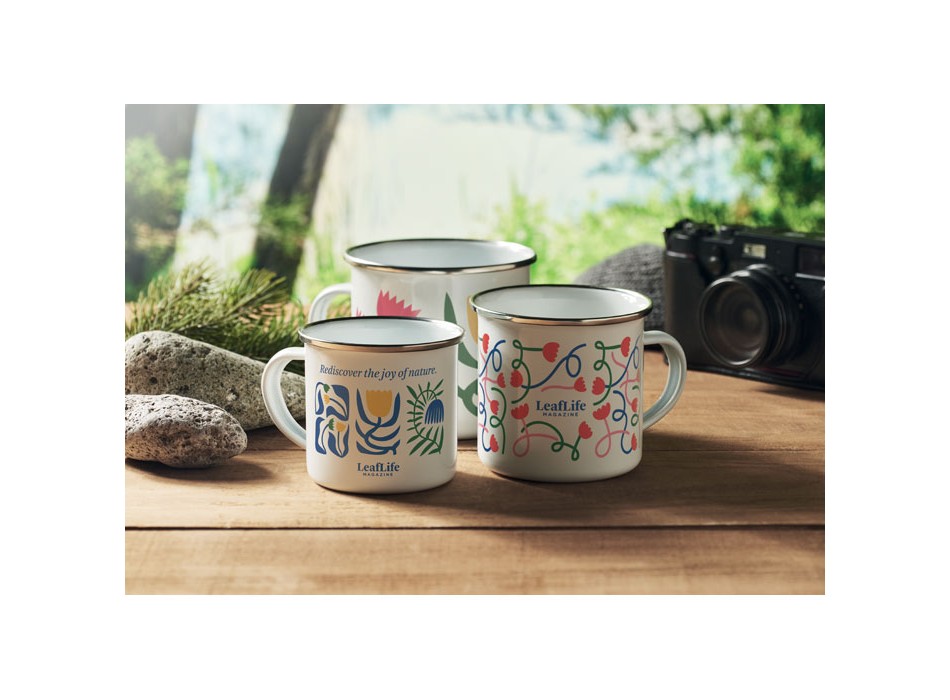 PLATEADO S - Tazza metallo sublimato 200ml
