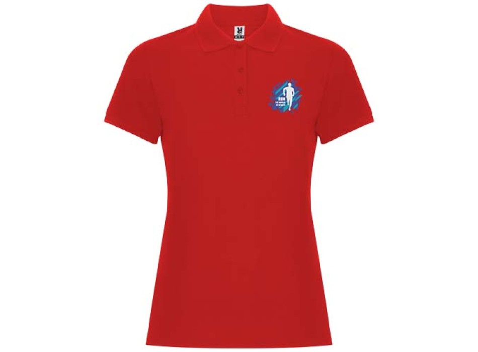 Polo da donna a maniche corte Pegaso Premium