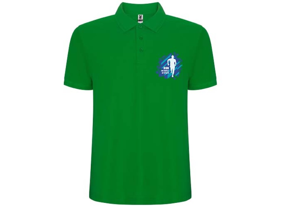 Polo da uomo a maniche corte Pegaso Premium