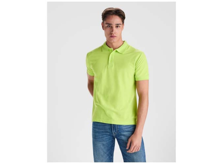 Polo da uomo a maniche corte Pegaso Premium