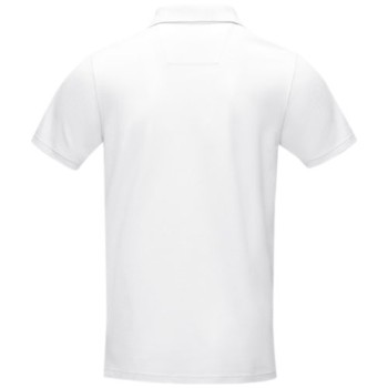Polo Graphite a manica corta da uomo in tessuto organico