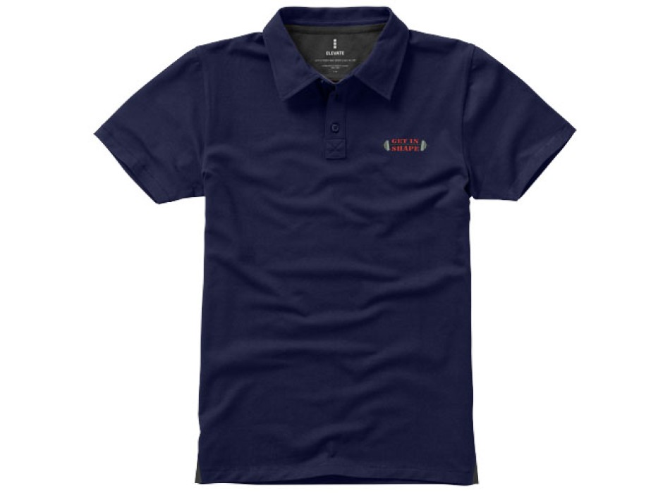 Polo Markham in tessuto elasticizzato a manica corta da donna