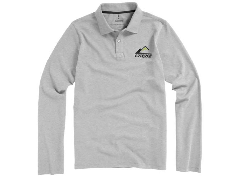 Polo Oakville a manica lunga da uomo