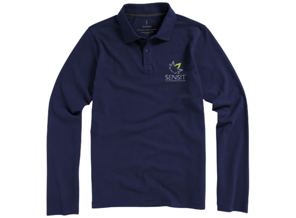 Polo Oakville a manica lunga da uomo