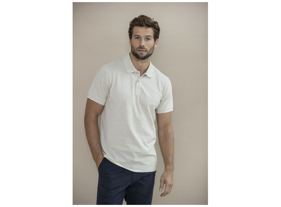 Polo unisex a maniche corte in tessuto riciclato Emerald Aware™