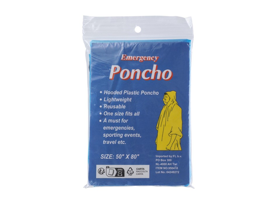 Poncho antipioggia Pablo