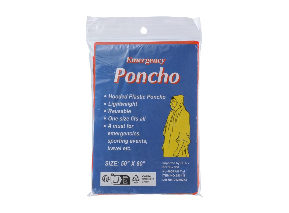 Poncho antipioggia Pablo