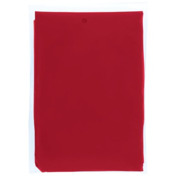 Poncho impermeabile monouso in materiale riciclato certificato GRS con custodia Mayan 