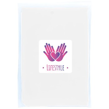 Poncho impermeabile monouso in materiale riciclato certificato GRS con custodia Mayan 