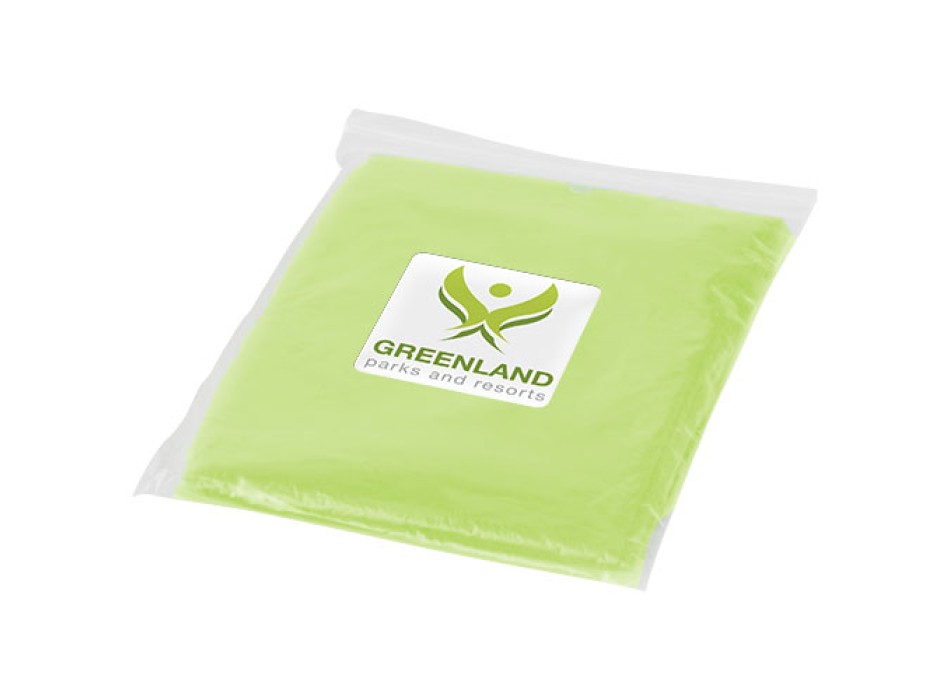 Poncho impermeabile monouso Ziva con custodia