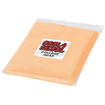 Poncho impermeabile monouso Ziva con custodia