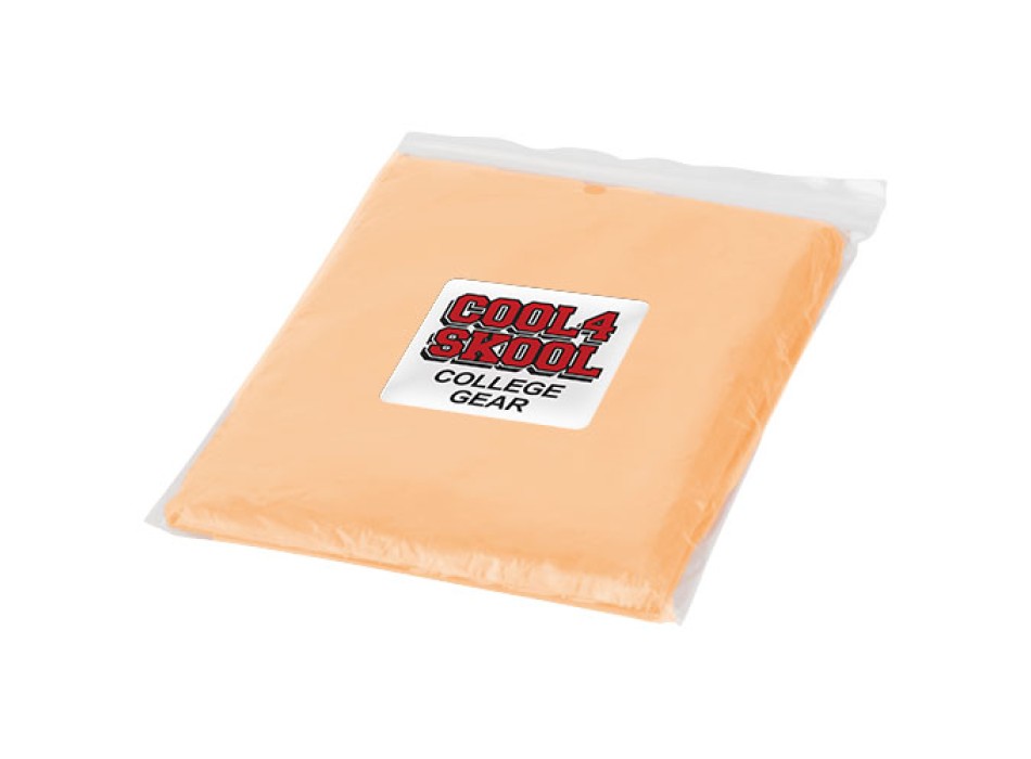 Poncho impermeabile monouso Ziva con custodia