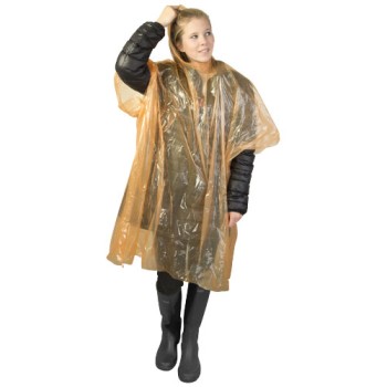 Poncho impermeabile monouso Ziva con custodia