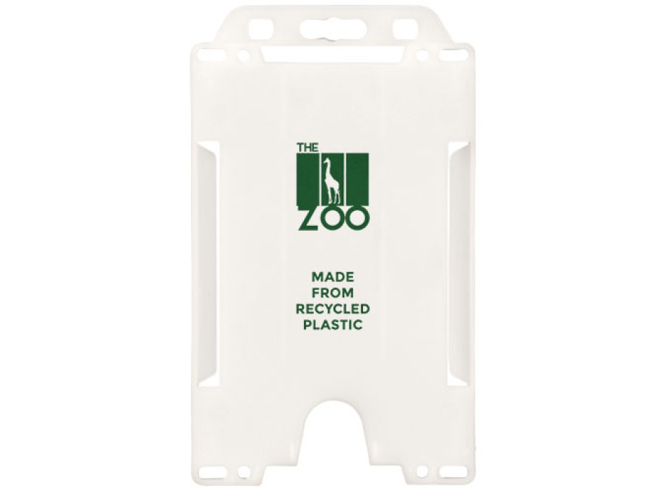Porta badge in plastica riciclata Pierre 