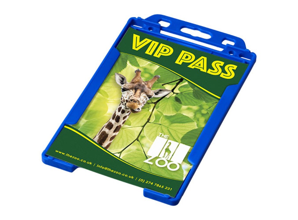 Porta badge in plastica riciclata Pierre 