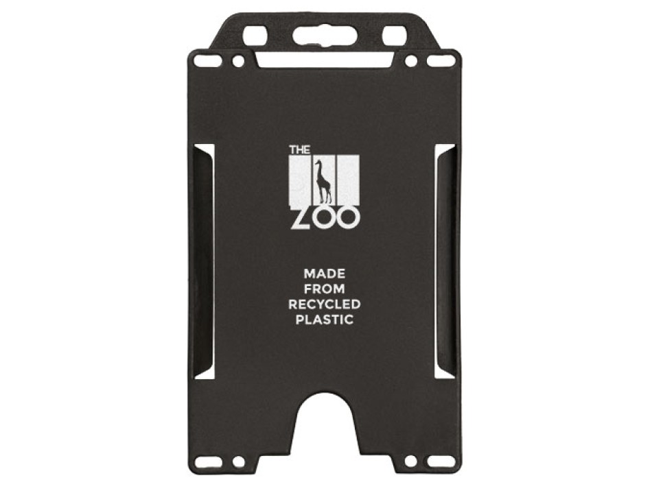 Porta badge in plastica riciclata Pierre 