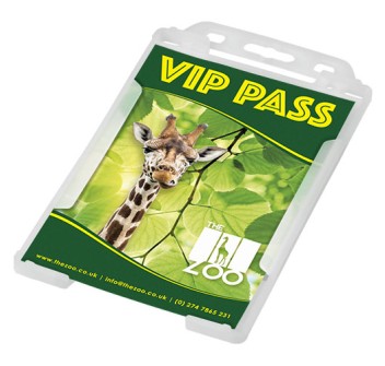 Porta badge in plastica riciclata Pierre 