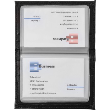 Porta carta di credito in similpelle Bethany
