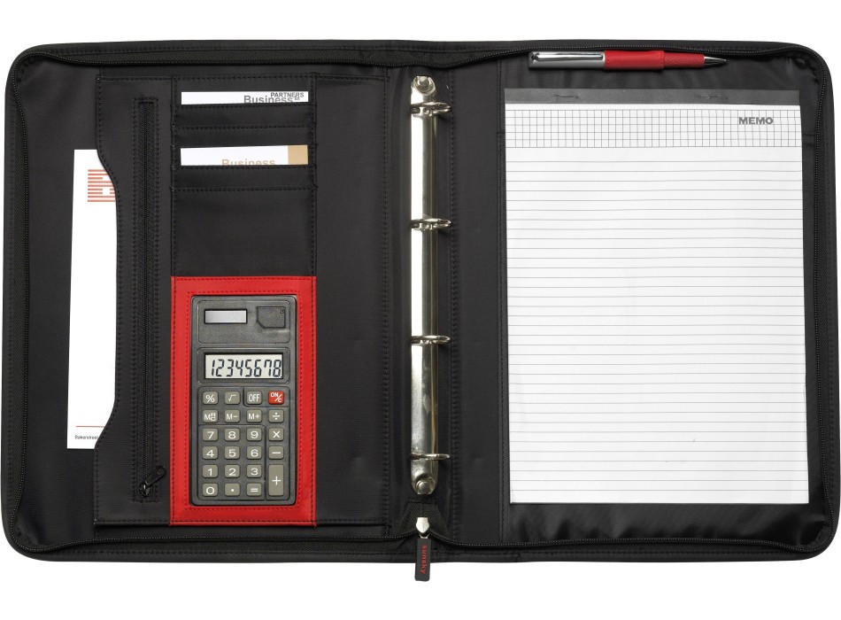 Portablocco formato +/- A4 in poliestere Lianna