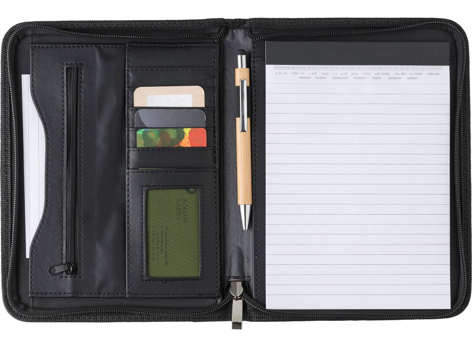 Portablocco formato +/- A5 in similpelle Rosa