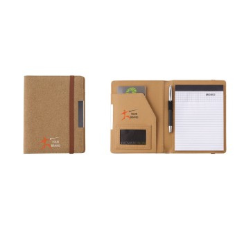 Portablocco in sughero, formato +/- formato +/- A5