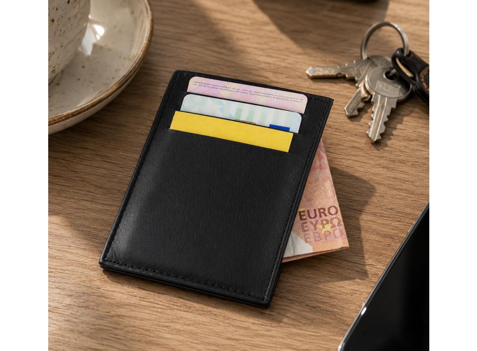 Portacarte Logan | Pelle di capra | RFID