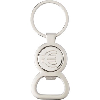 Portachiavi apribottiglia in metallo Soren