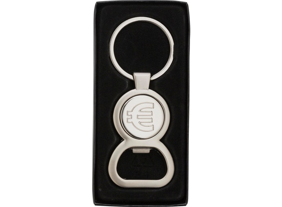 Portachiavi apribottiglia in metallo Soren