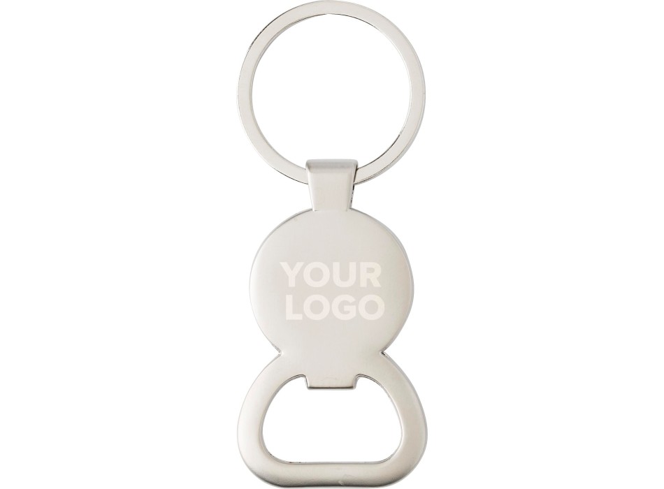 Portachiavi apribottiglia in metallo Soren