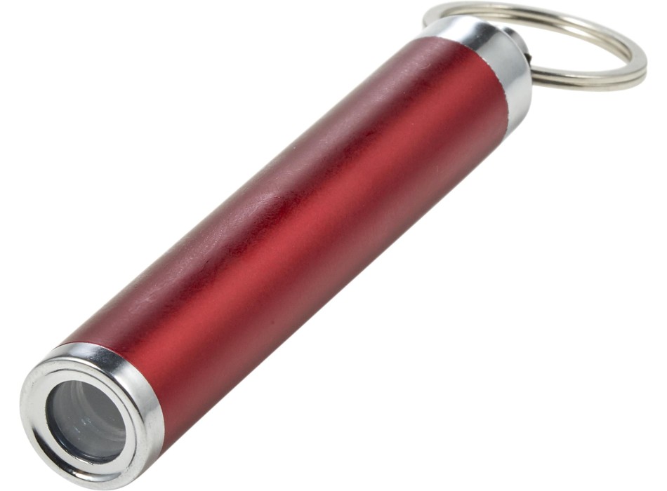 Portachiavi con mini torcia LED, in ABS Zola