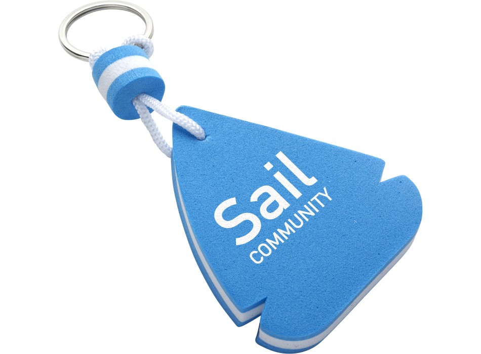 Portachiavi forma barca a vela, in EVA Cyrus