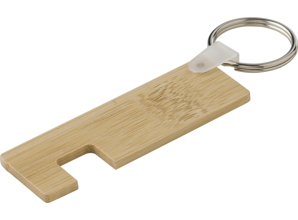 Portachiavi in bambù con funzione di portacellulare Orlando