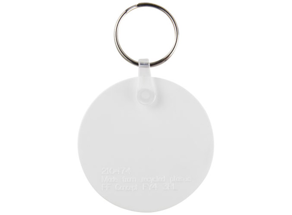 Portachiavi in materiale riciclato a forma di cerchio Tait