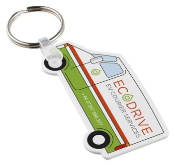 Portachiavi in materiale riciclato a forma di furgone Tait