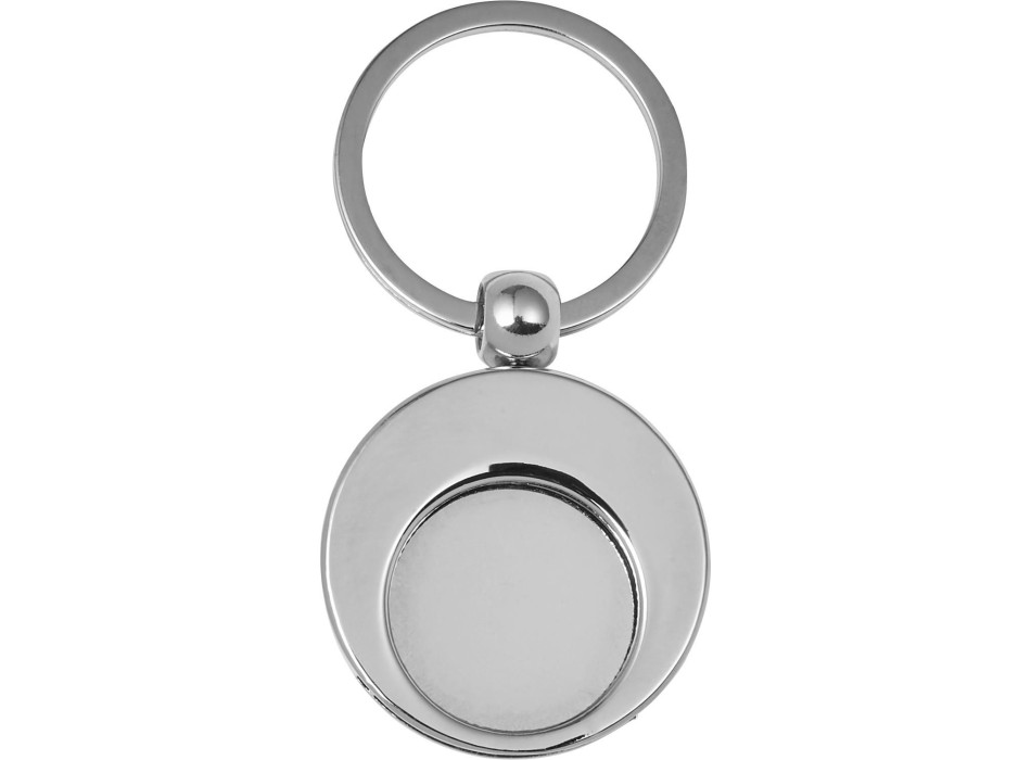 Portachiavi in metallo con gettone Christie