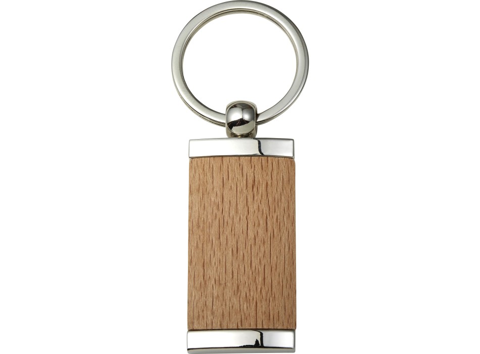 Portachiavi in metallo e legno Jennie
