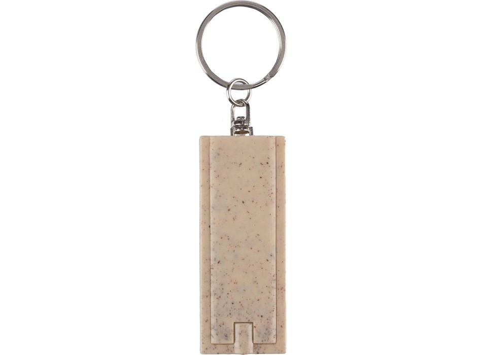 Portachiavi in ​​paglia di grano con luce Led Günter