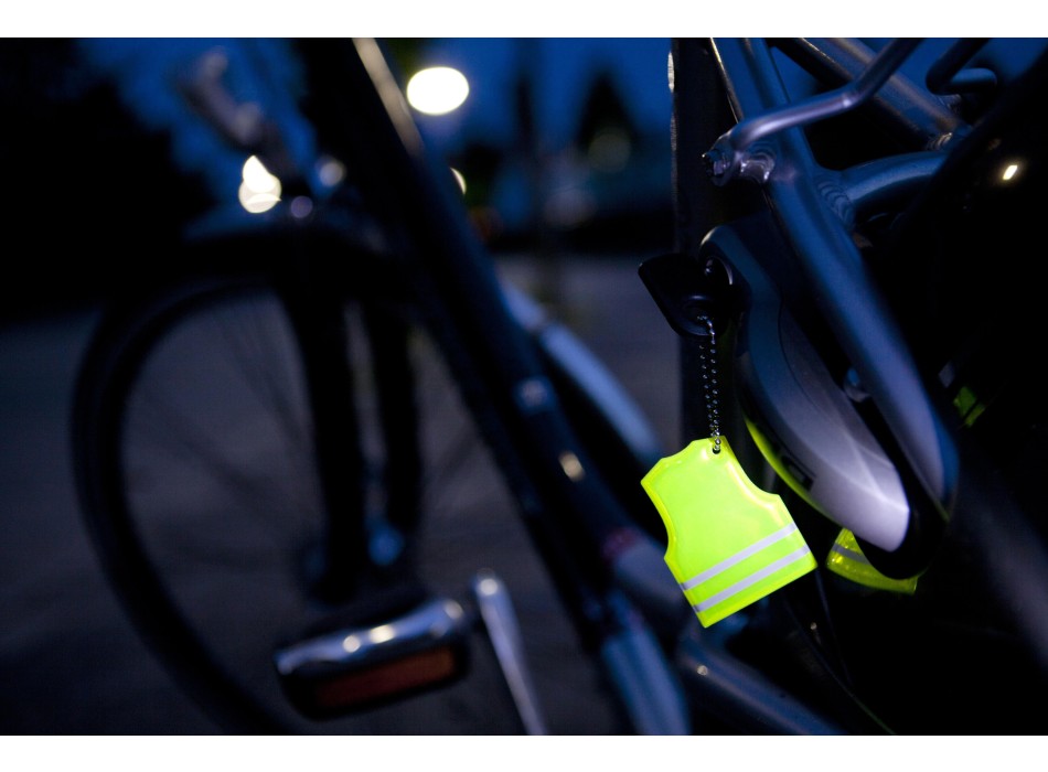 Portachiavi in PVC riflettente Cecily