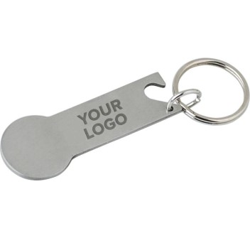 Portachiavi multifunzione, in acciaio inox Gavin