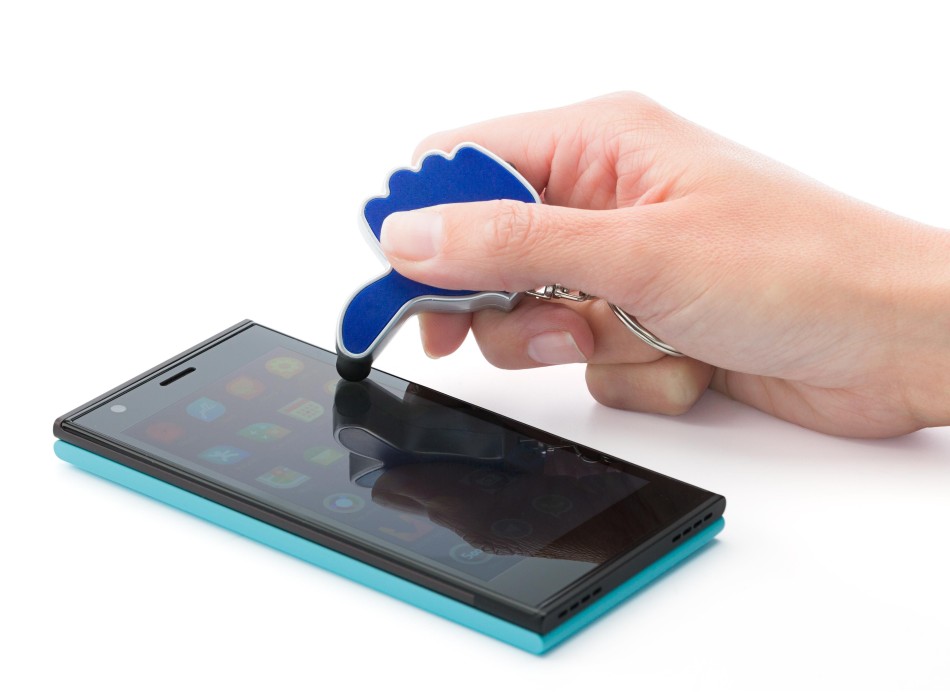 Portachiavi OK capacitivo, in ABS Melvin