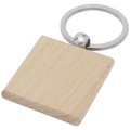 Portachiavi quadrato Gioia in legno di faggio
