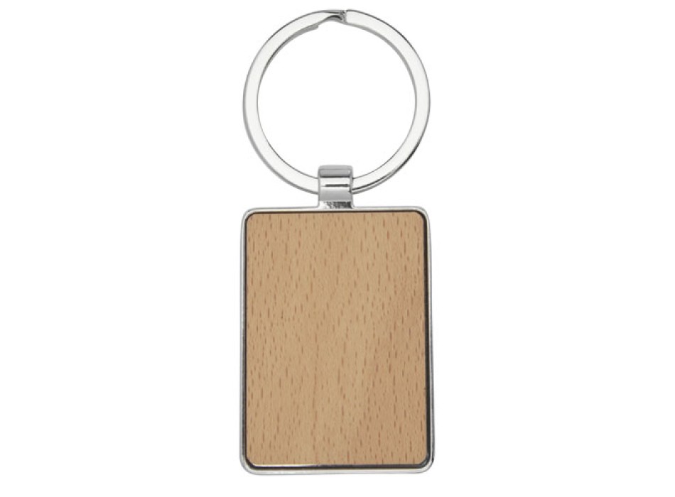 Portachiavi rettangolare Mauro in legno di faggio